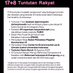 17+8 tuntutan rakyat