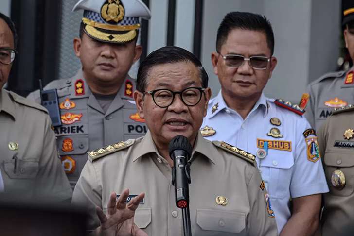 proyek galian macet jakarta pramono anung