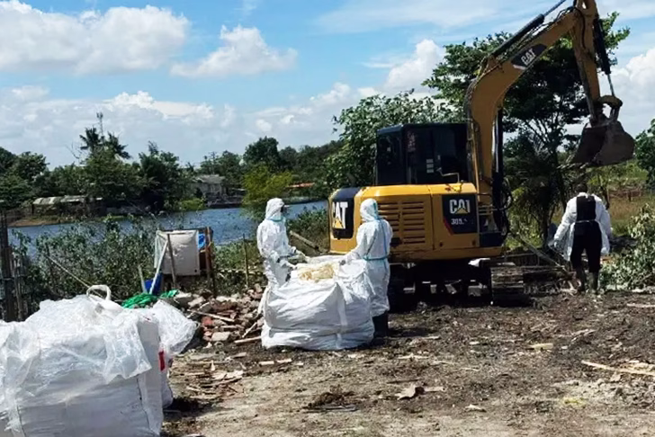 559 Ton Limbah Radioaktif Diangkut dari Cikande, Pemerintah Gerak Cepat Bersihkan Zona Merah 1 Penanganan Cesium 137 1